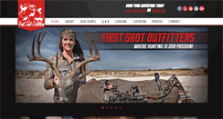 Desktop Screenshot of firstshothunts.com